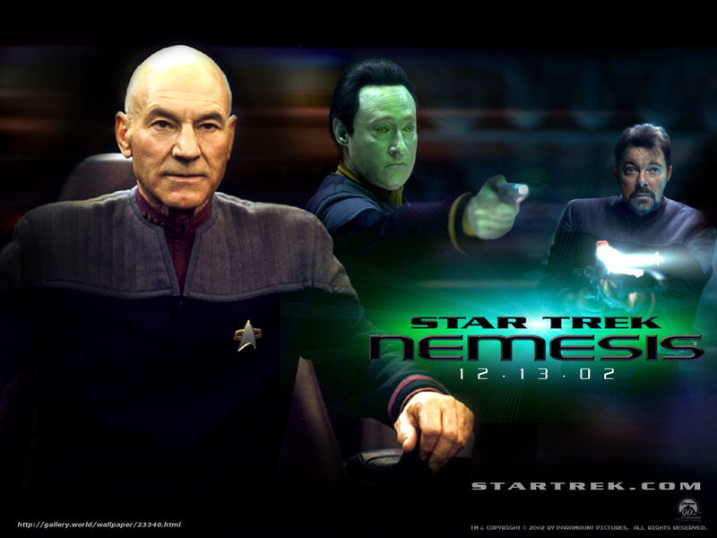 Star Trek Nemesis movie poster