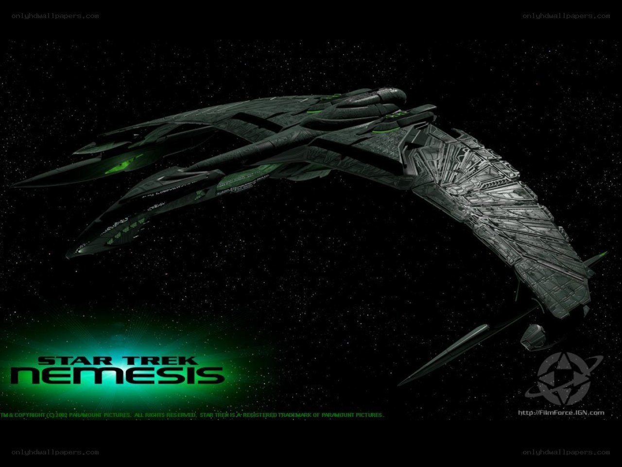 Star Trek Nemesis ship