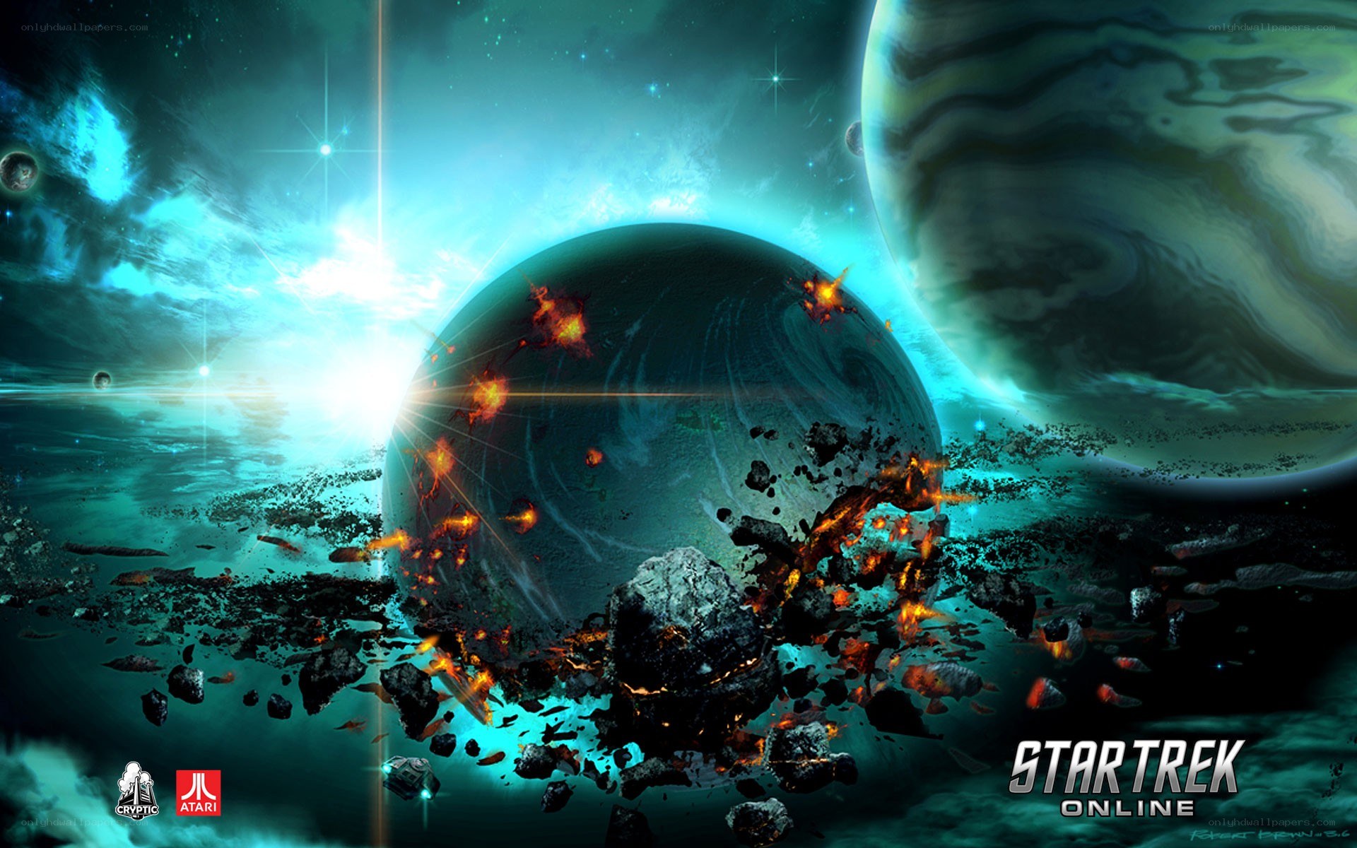 Star Trek Online space battle