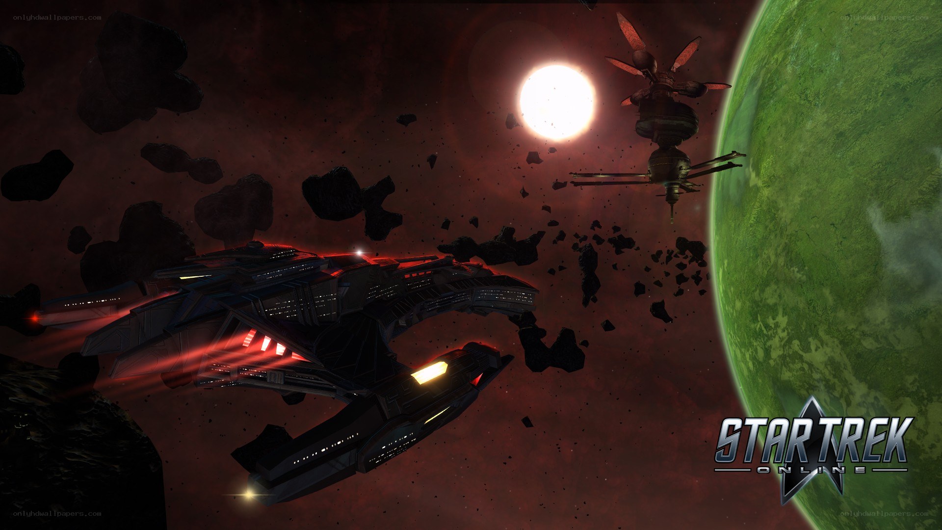 Star Trek Online space battle