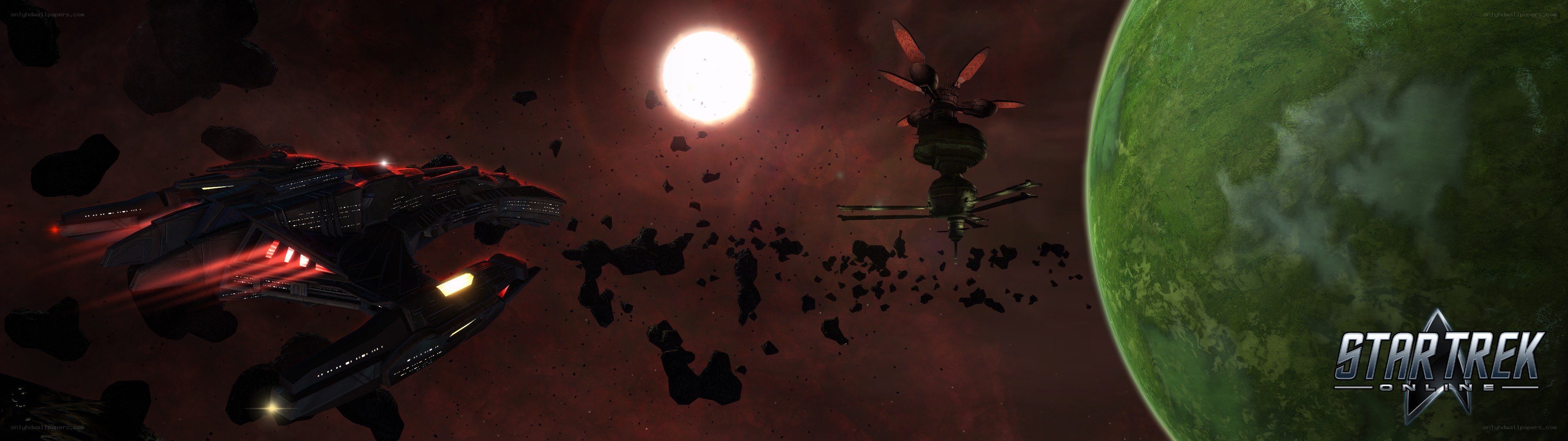 Star Trek Online space battle