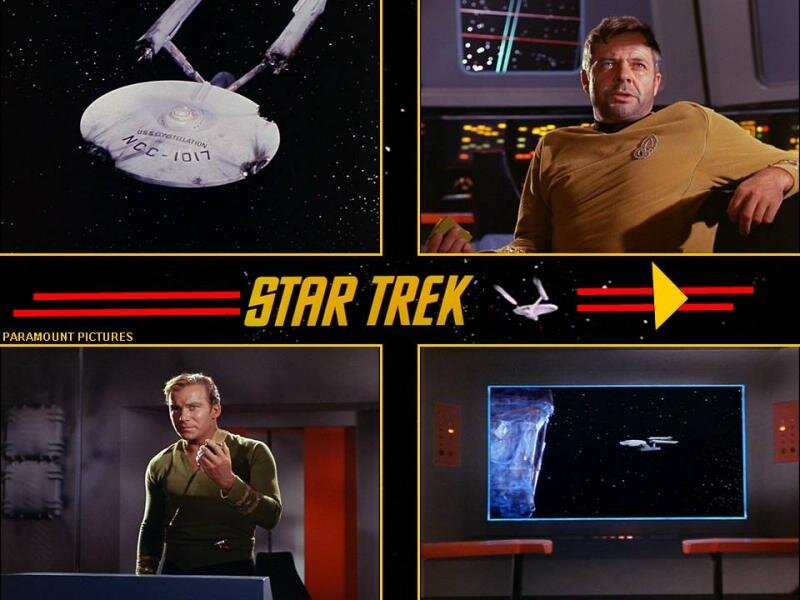 Star Trek Ship and Crew — Black