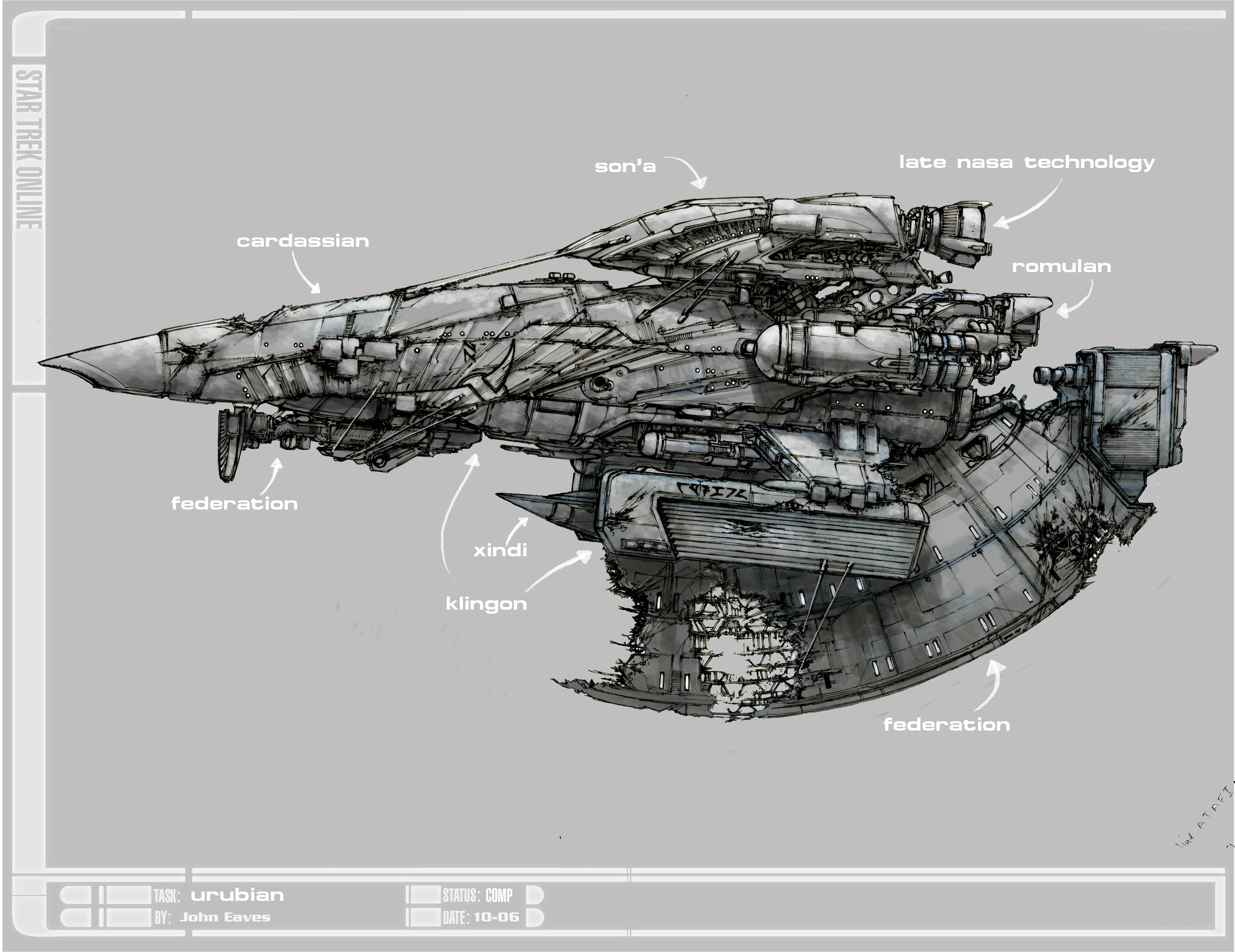 Star Trek ship design concept