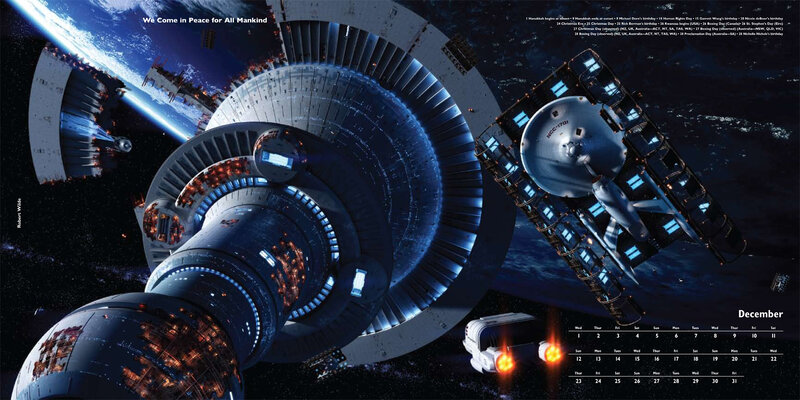 Star Trek space station