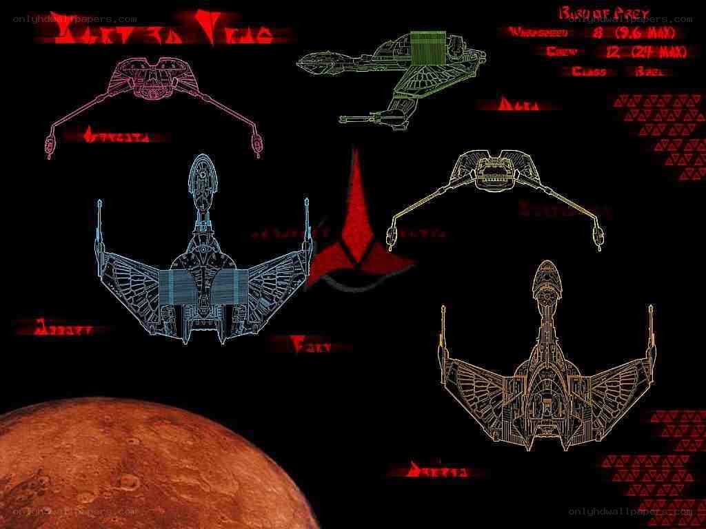Star Trek starships display