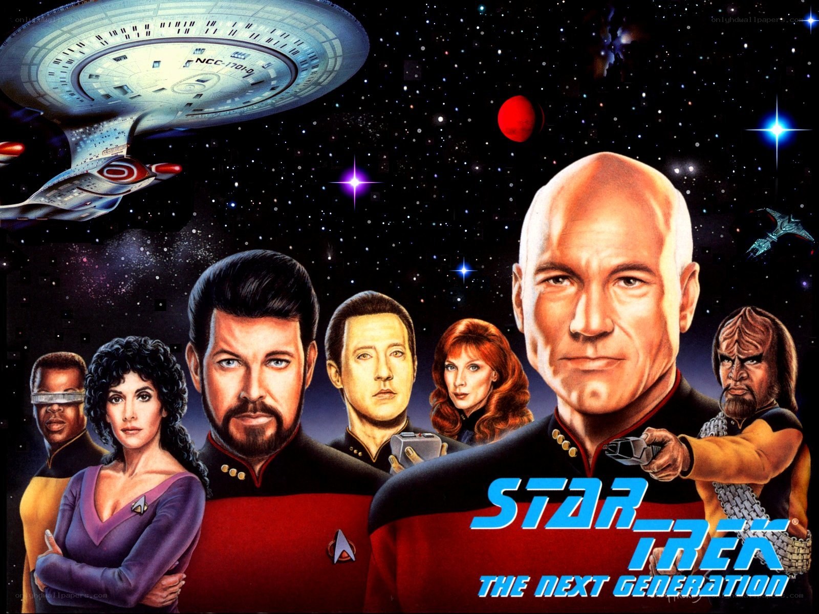 Star Trek The Next Generation cast