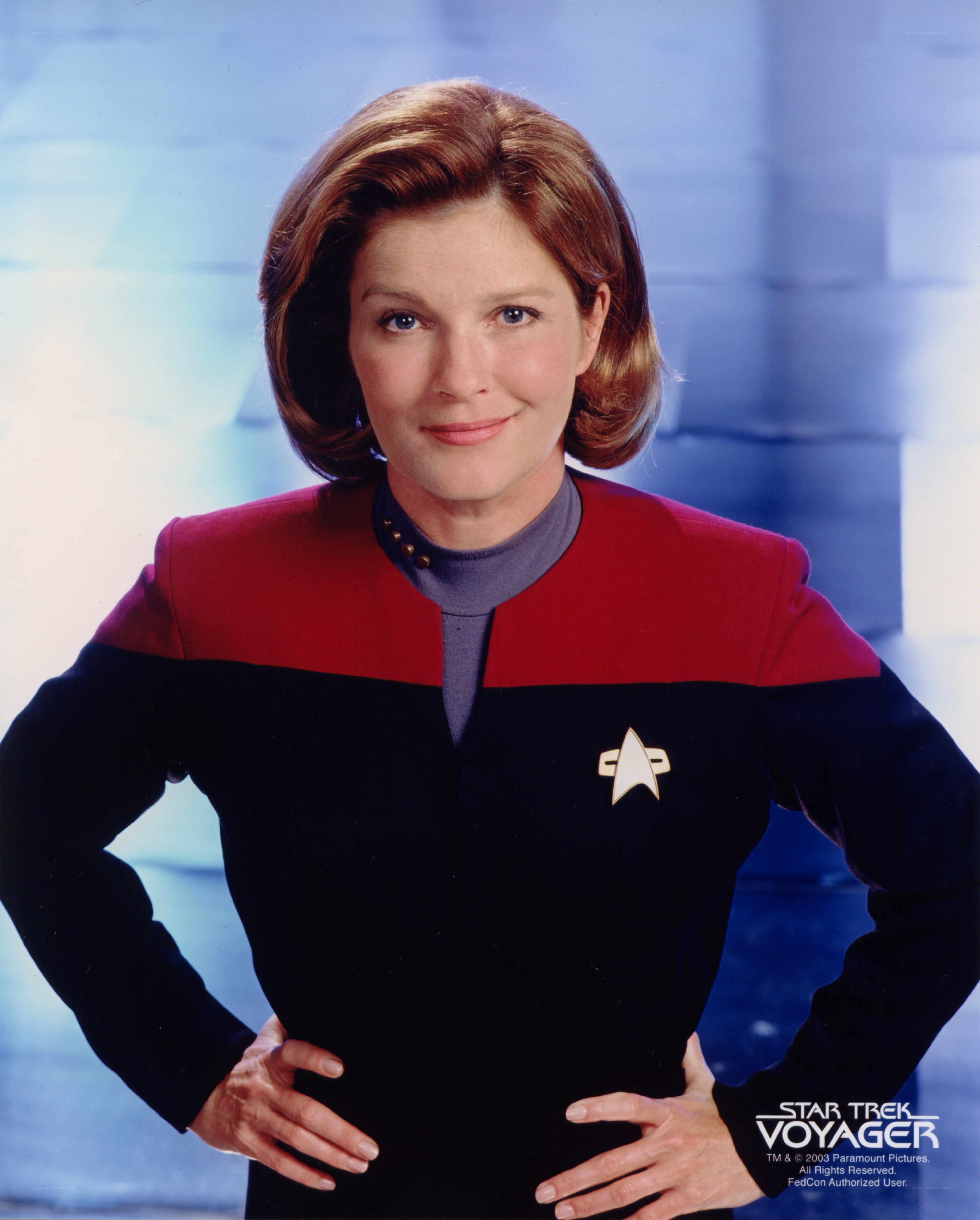 Star Trek Voyager character portrait