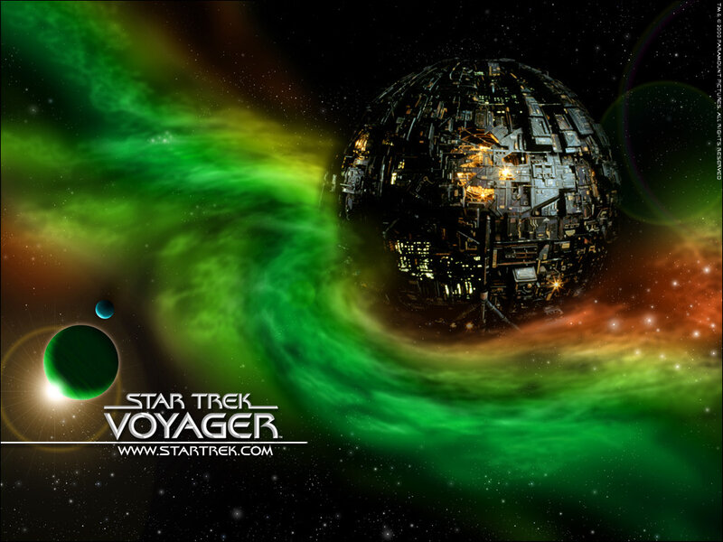 Star Trek Voyager promotional art