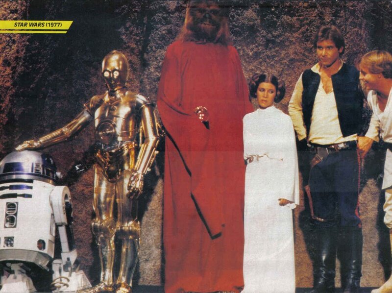 Star Wars (1977) cast photo