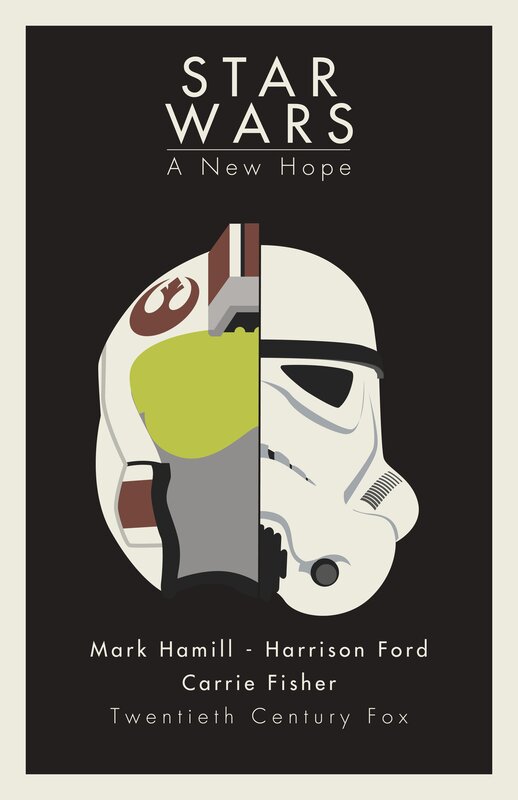 Star Wars A New Hope poster