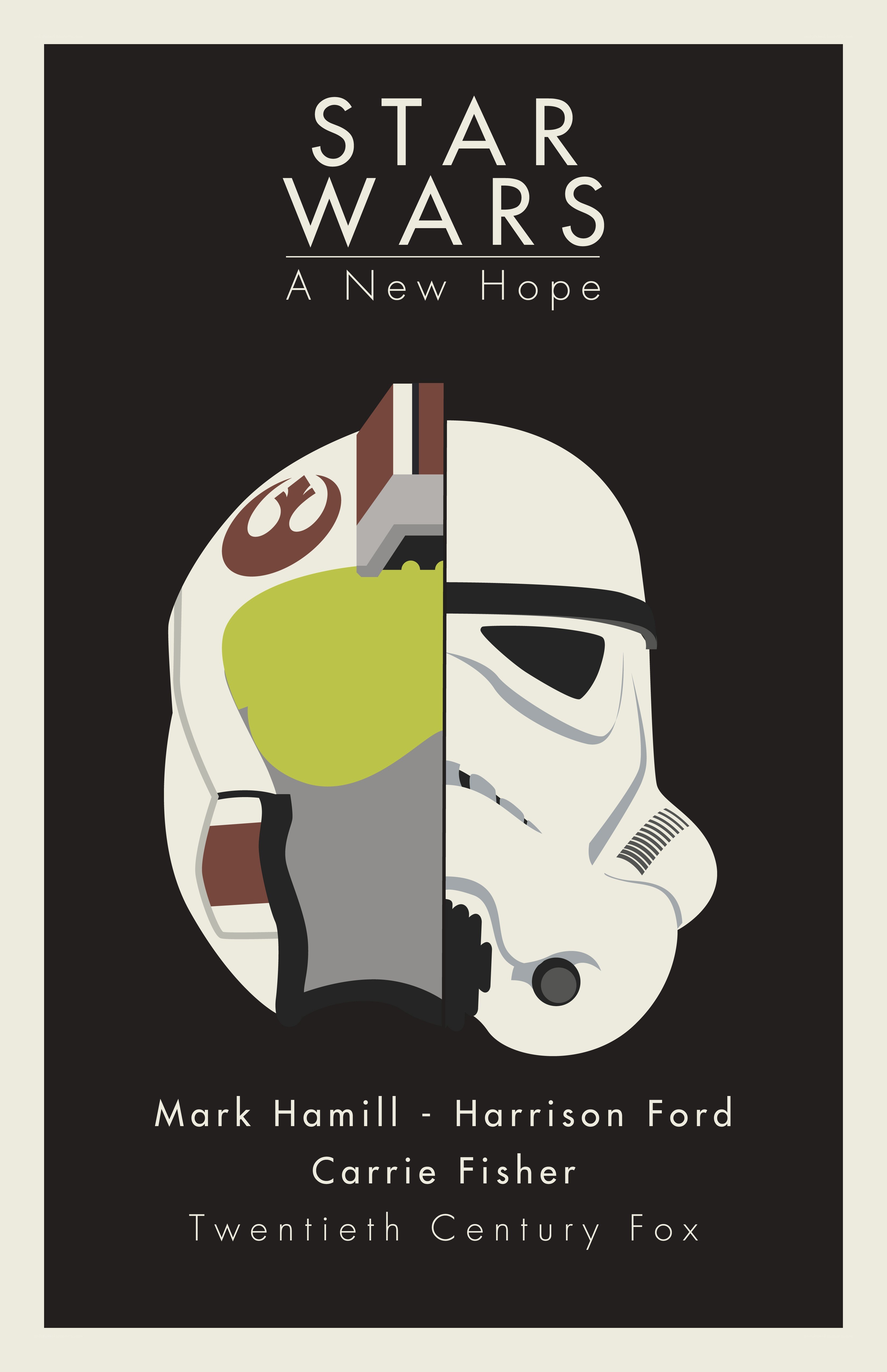 Star Wars A New Hope poster