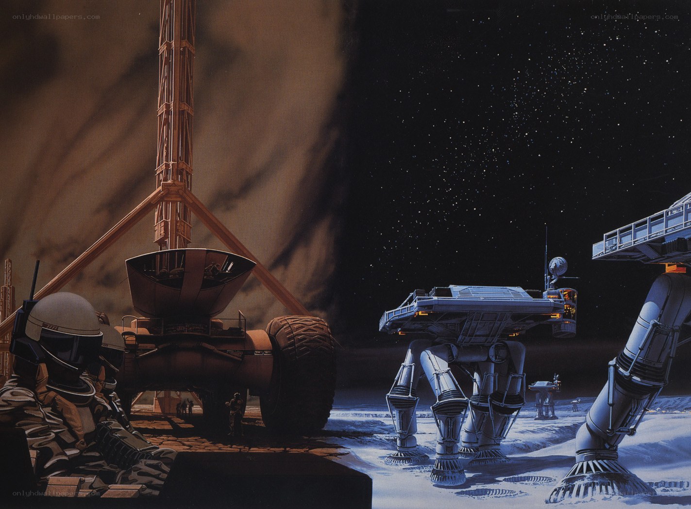 Star Wars AT-AT on Hoth