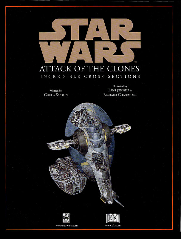 Star Wars Attack of the Clones Incredible Cross-Sections