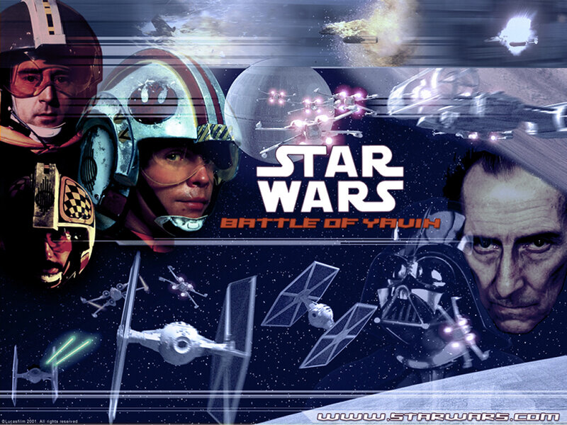 Star Wars Battle Scene — Blue