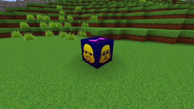 Star Wars Block in Grass