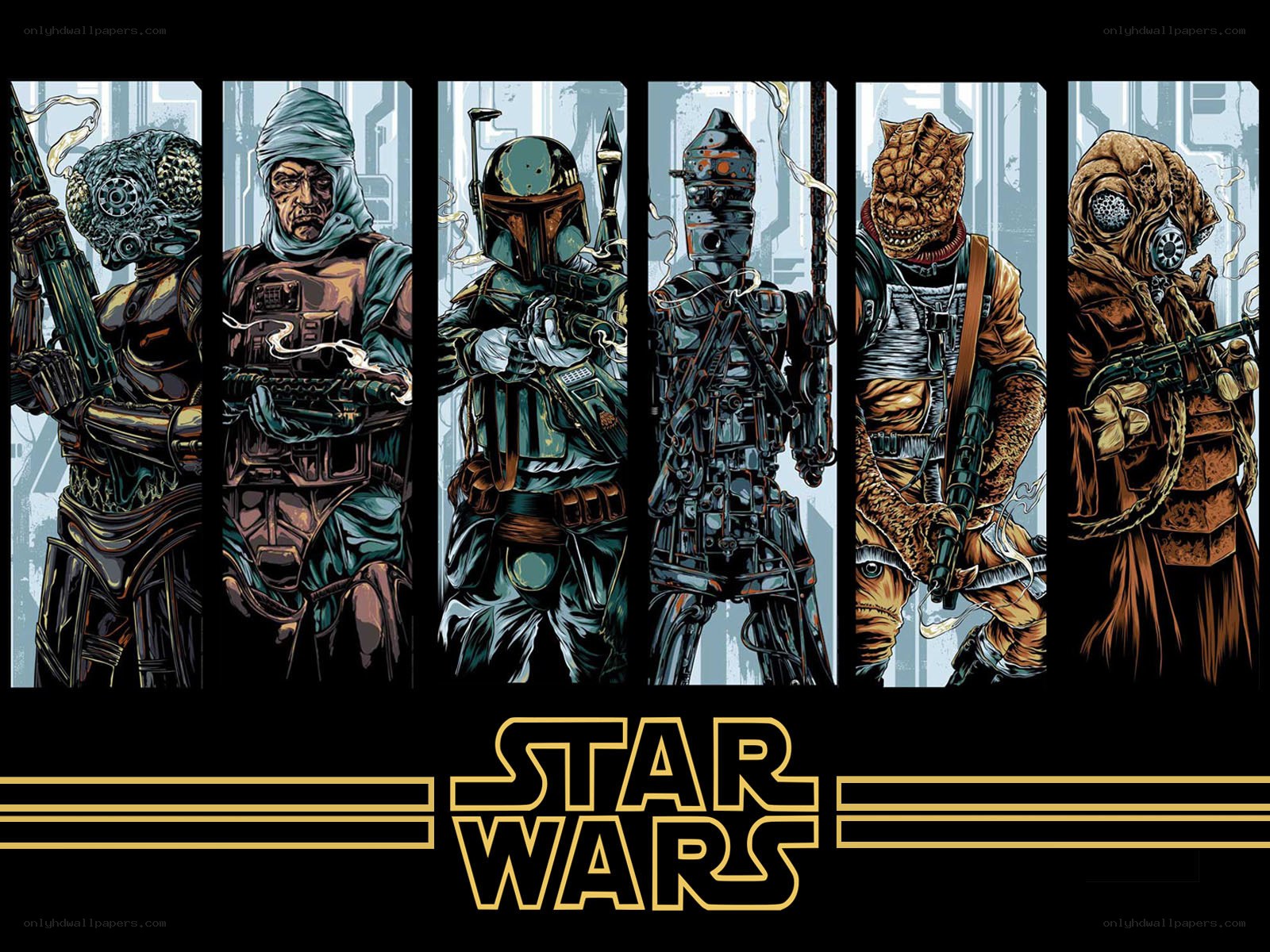 Star Wars bounty hunters