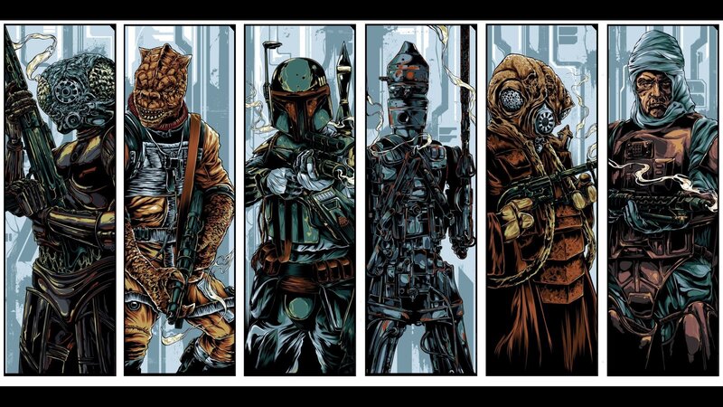 Star Wars bounty hunters