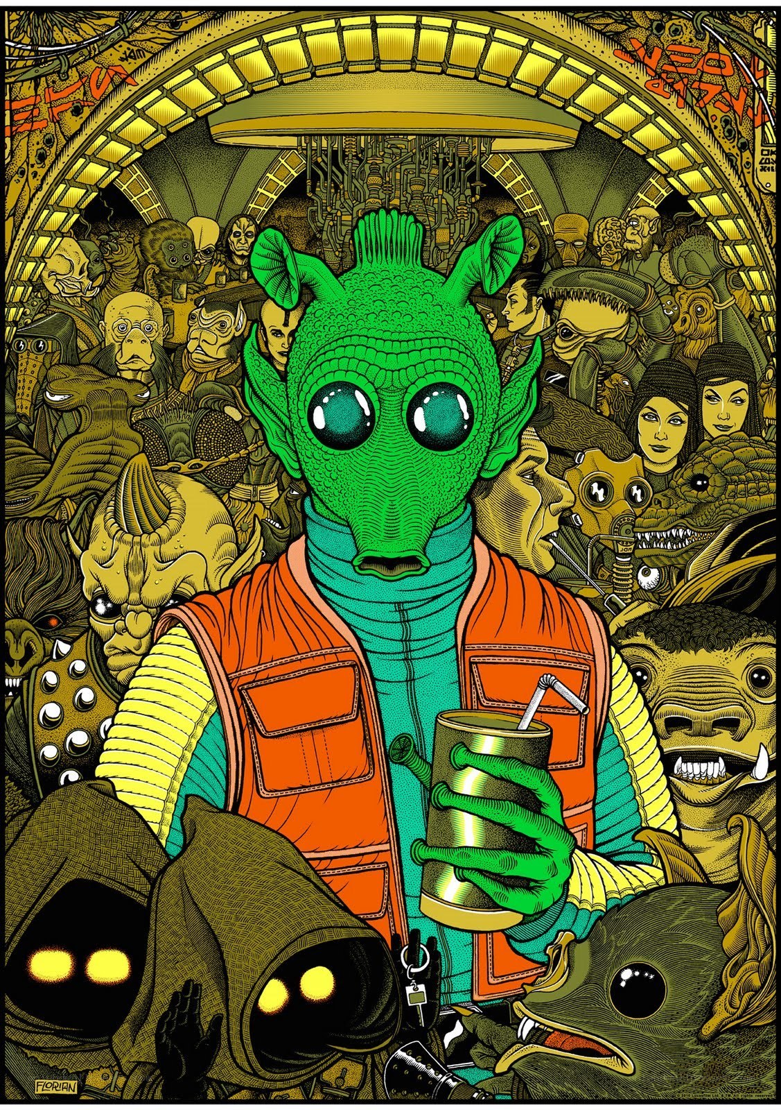 Star Wars Cantina Scene