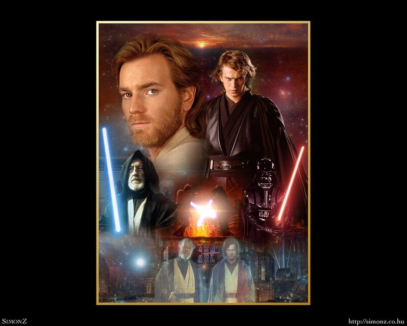 Star Wars character collage