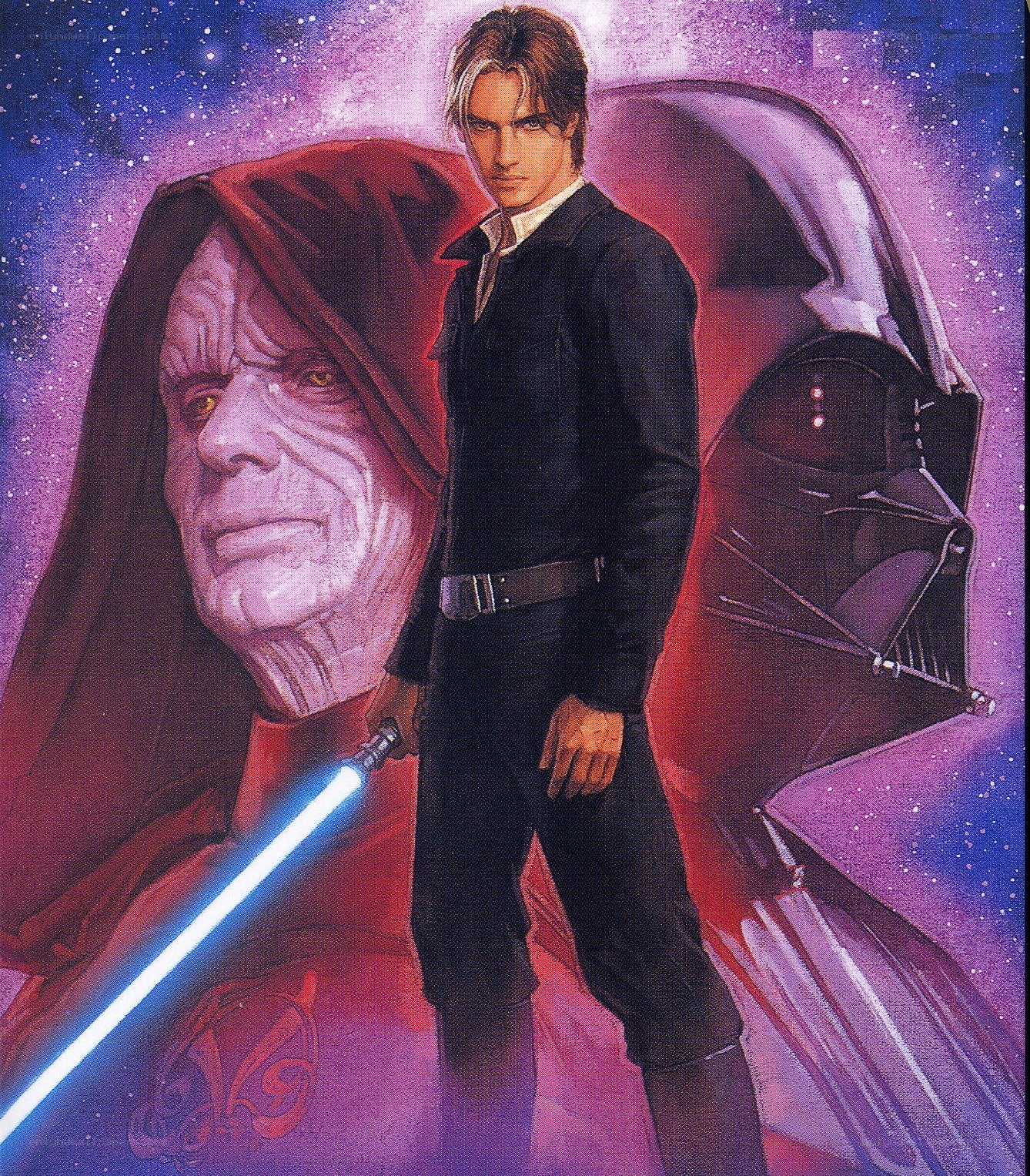 Star Wars character illustration