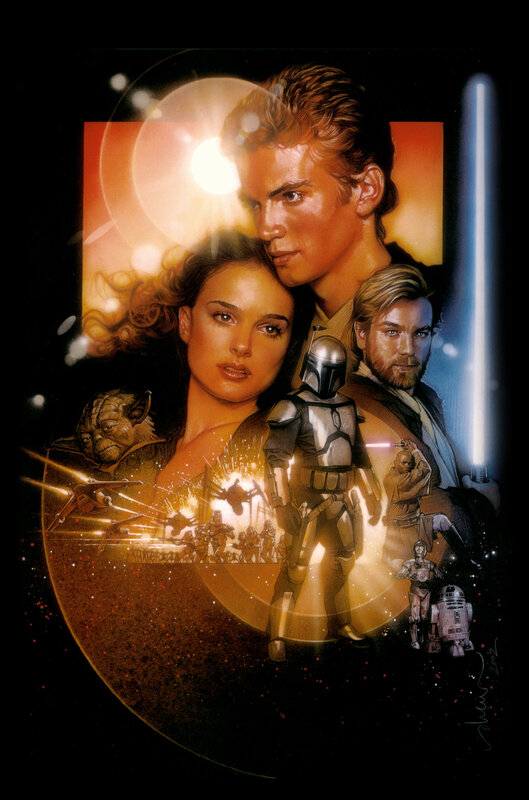 Star Wars Characters — Black, Dramatic, Night