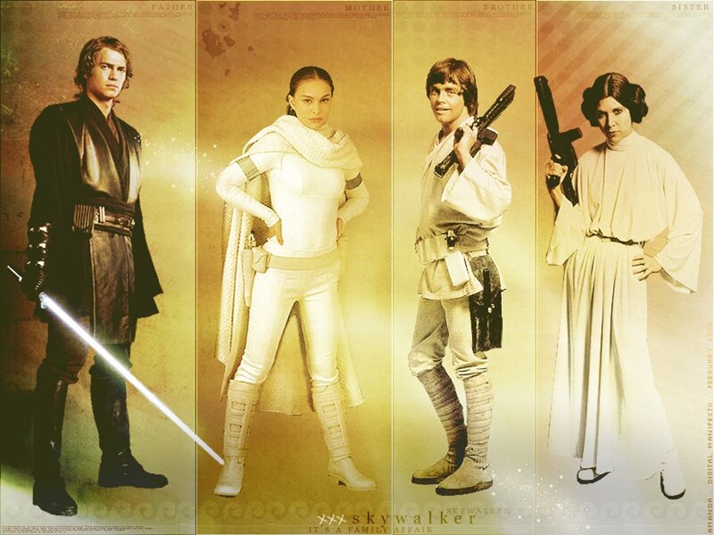 Star Wars Characters — Gold