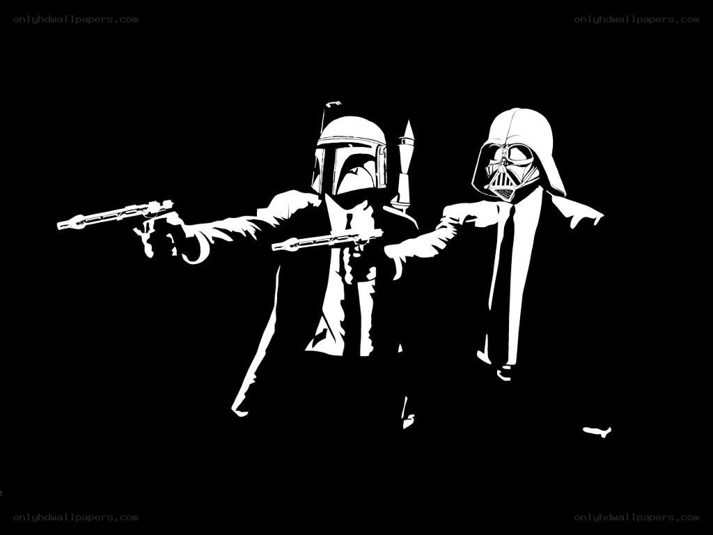 Star Wars characters in suits