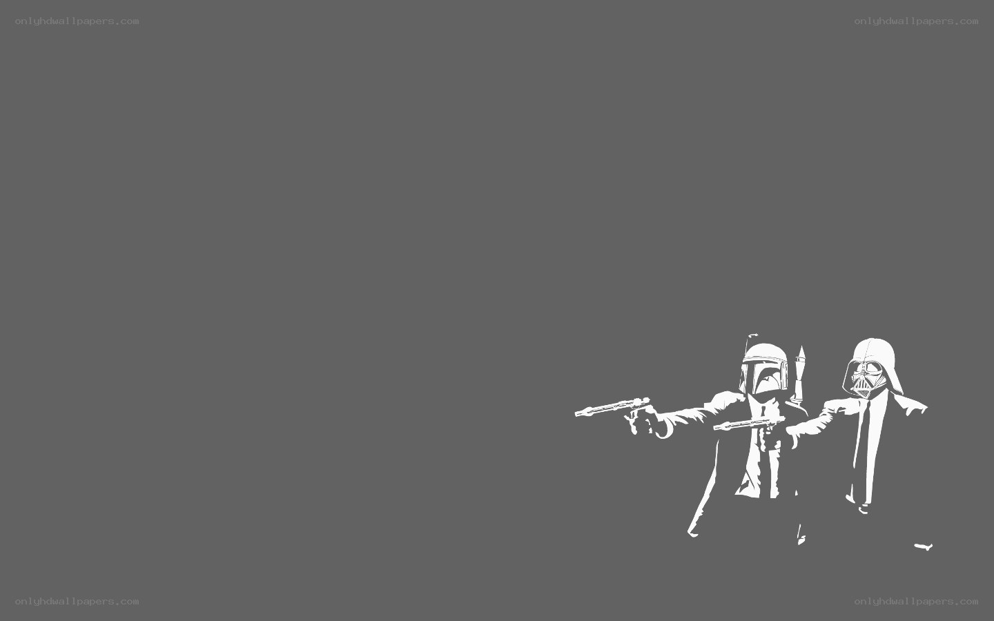 Star Wars characters in suits