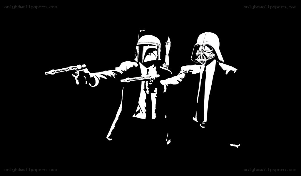 Star Wars characters in suits