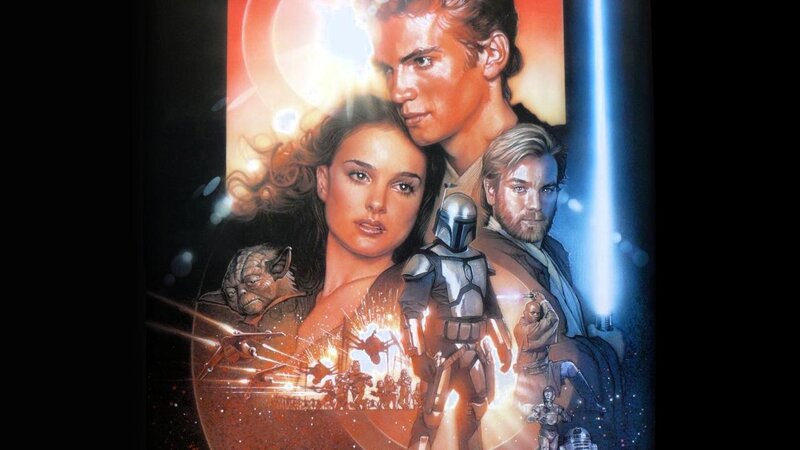 Star Wars Characters — Orange, Dramatic