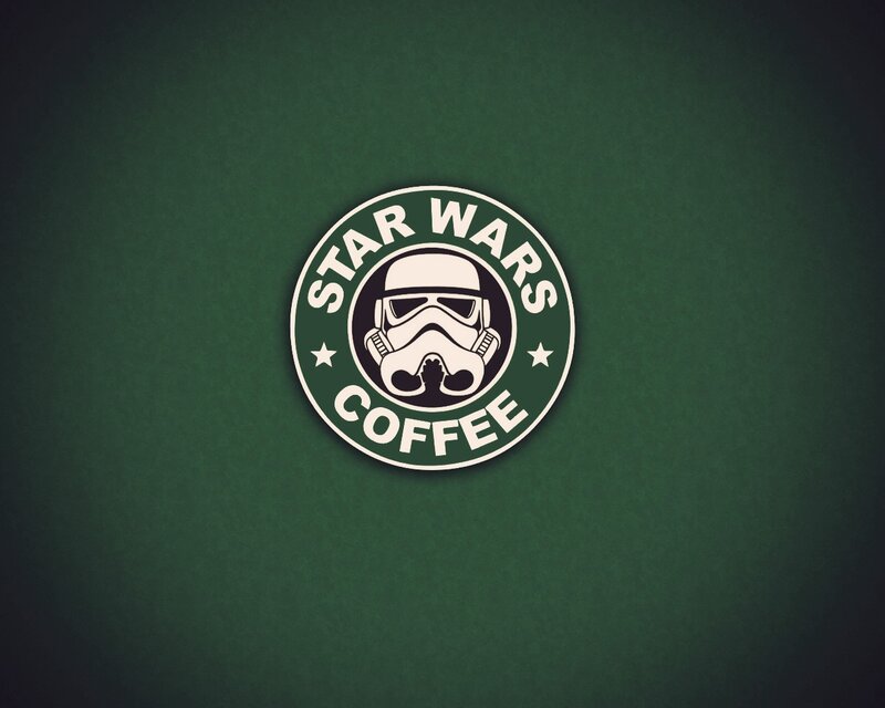 Star Wars Coffee Logo — Green