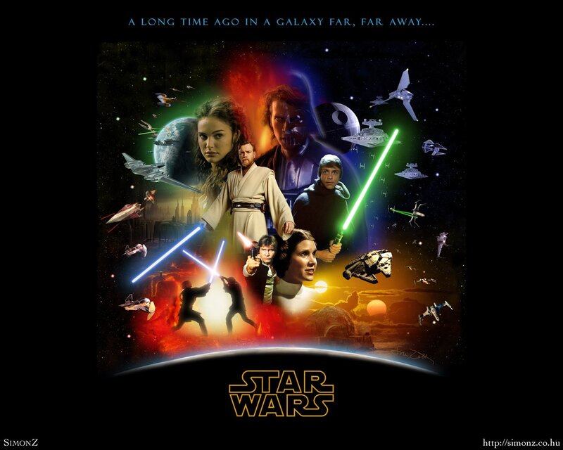 Star Wars collage artwork