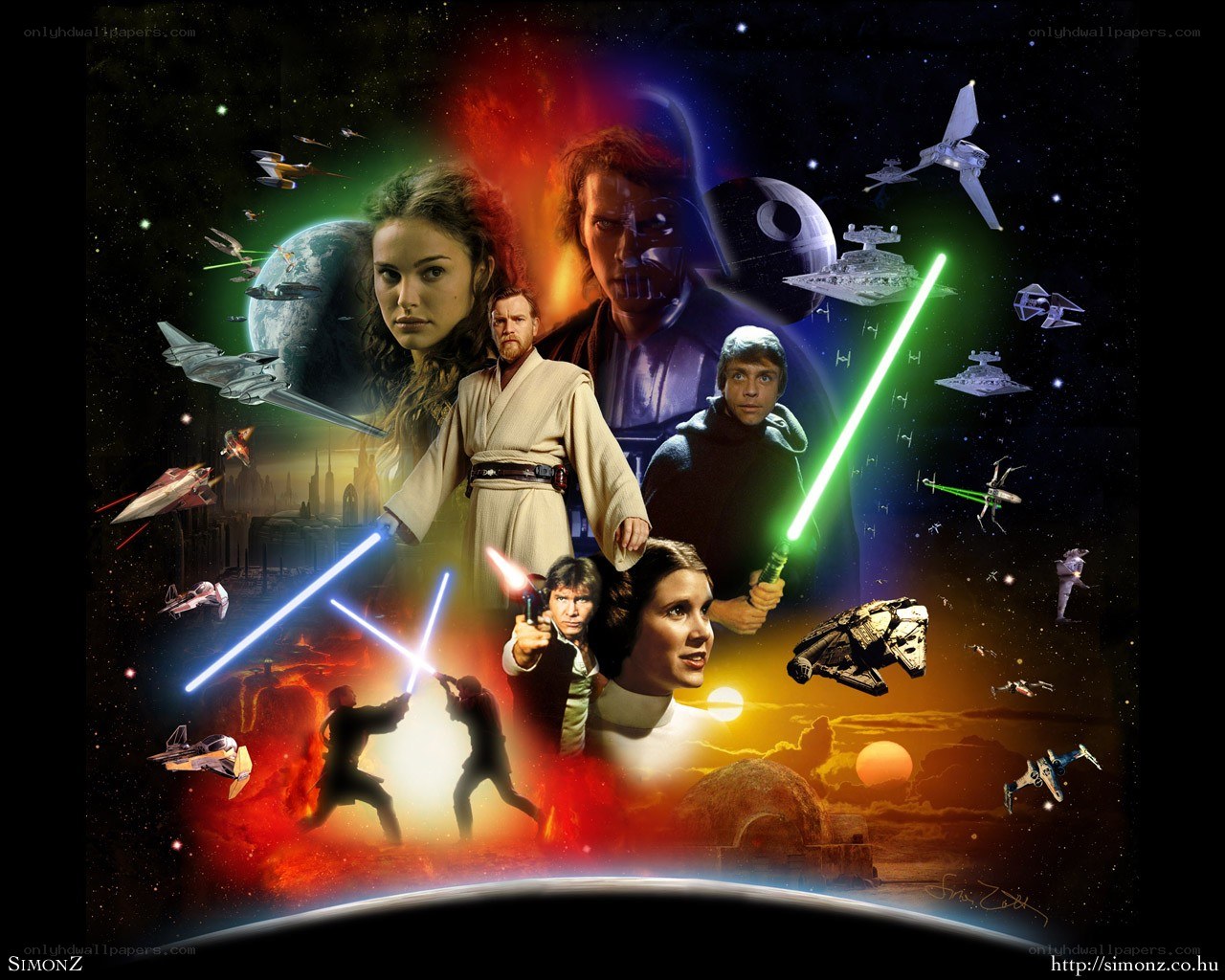 Star Wars collage artwork