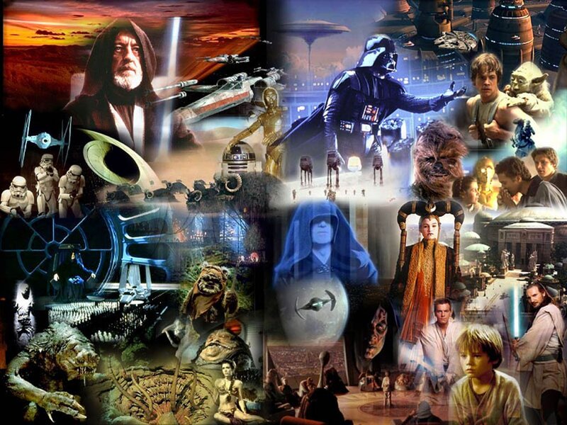Star Wars Collage — Blue