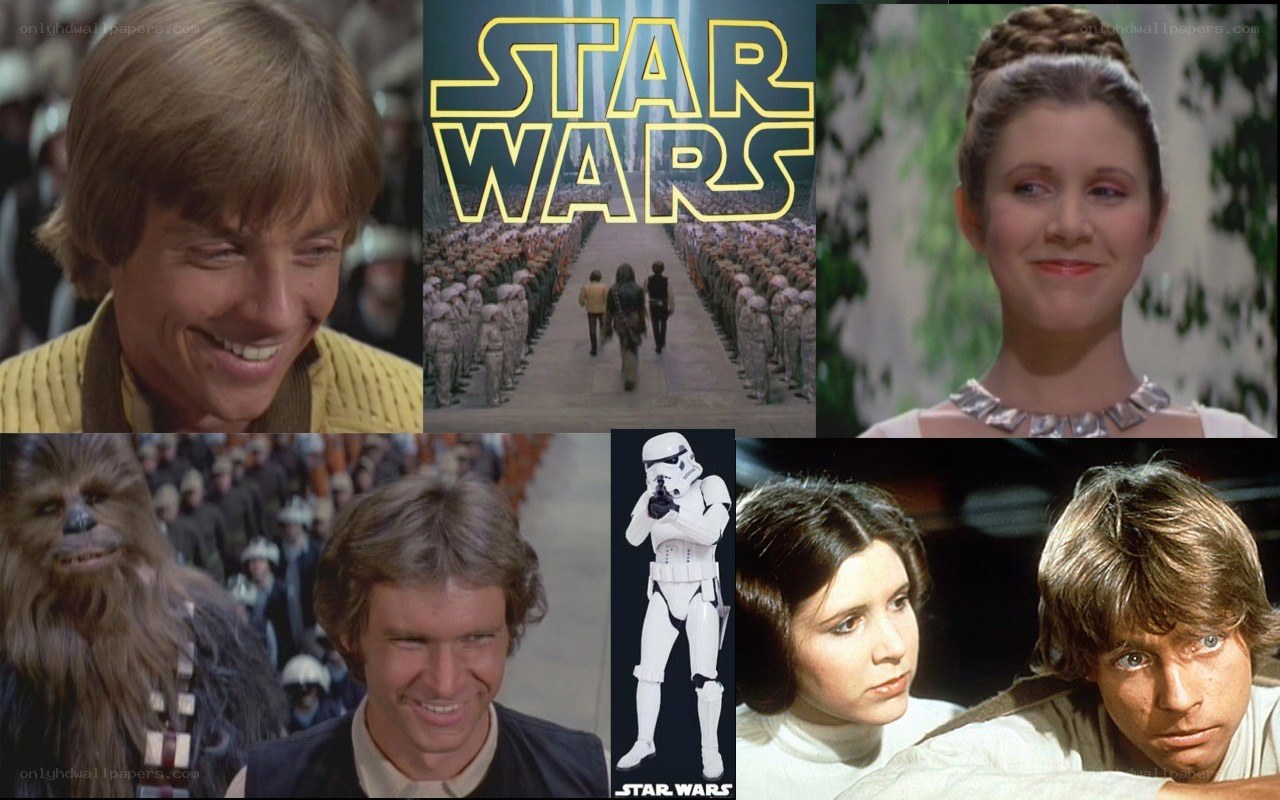 Star Wars collage