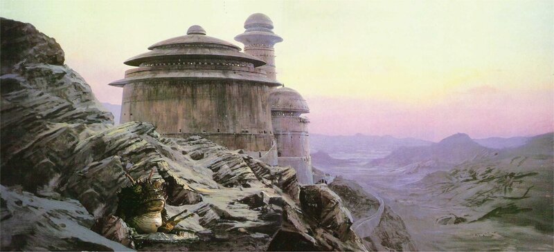 Star Wars concept art landscape