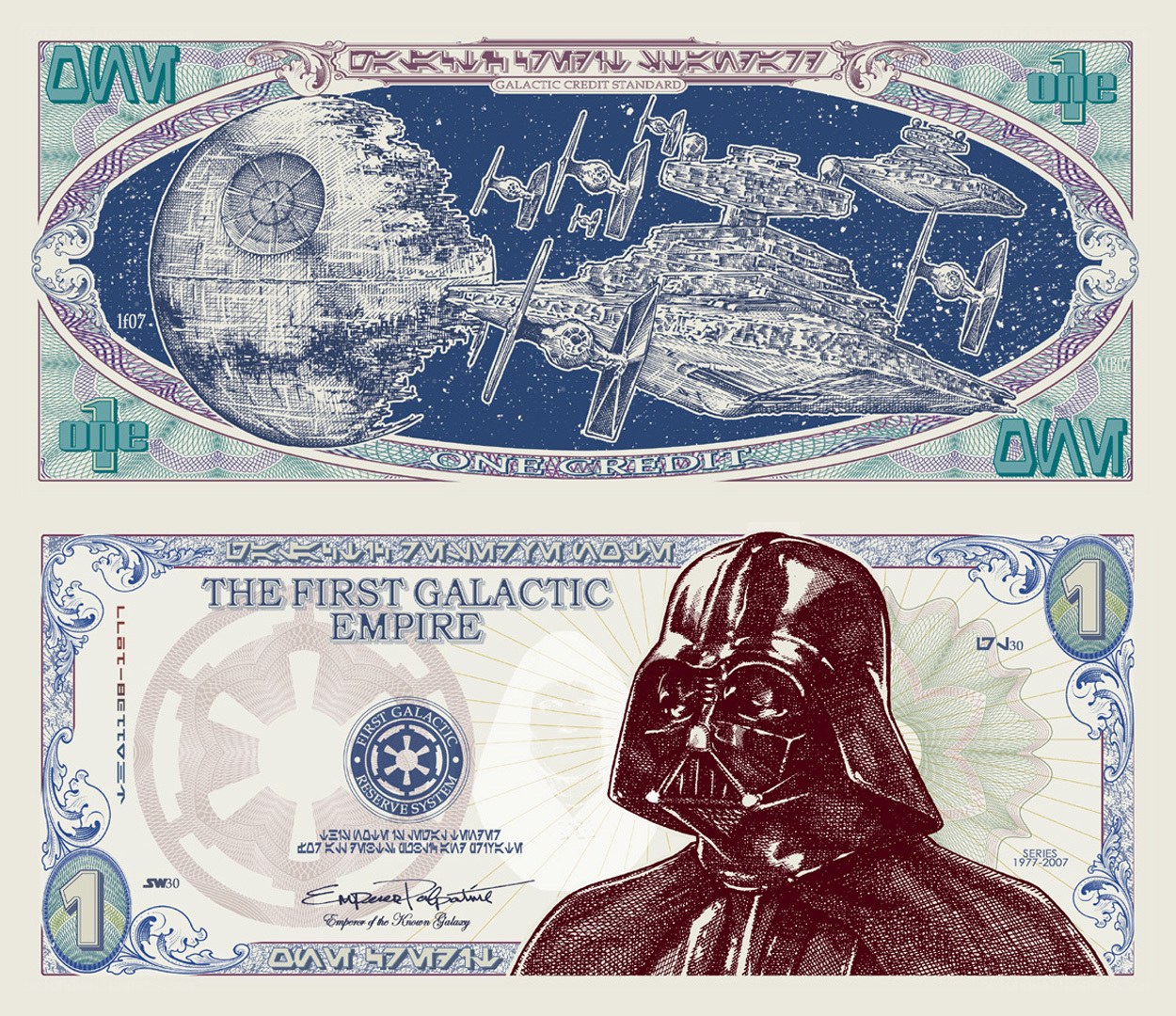 Star Wars credit bill
