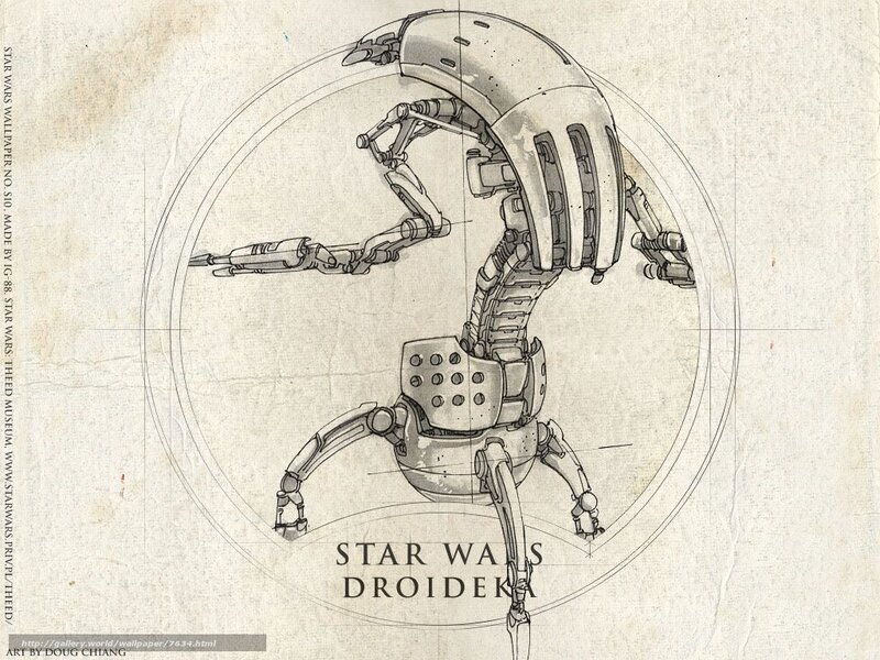 Star Wars Droid Sketch