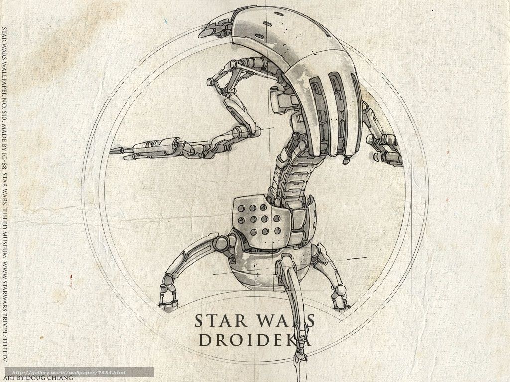 Star Wars Droid Sketch
