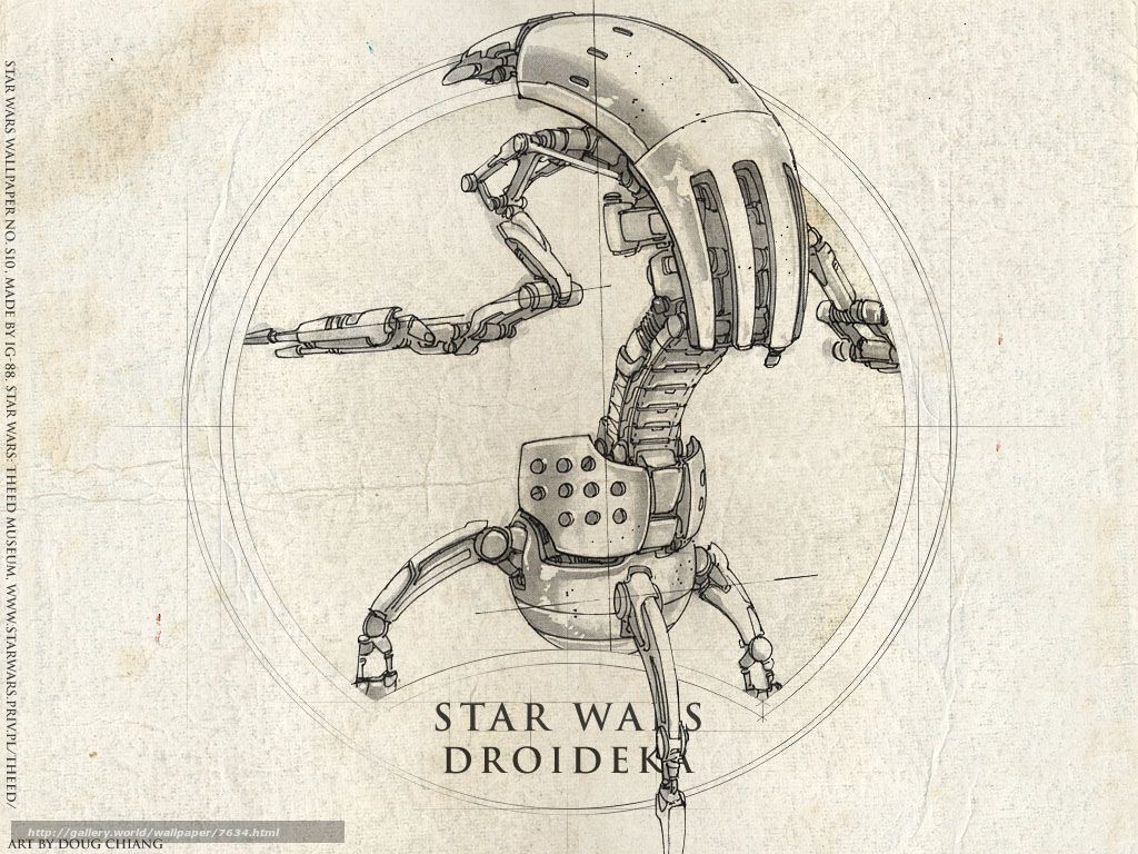 Star Wars Droid Sketch