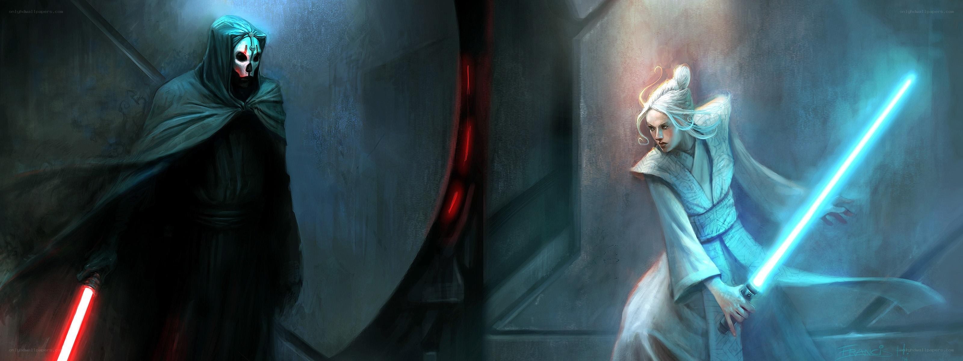 Star Wars duel concept art