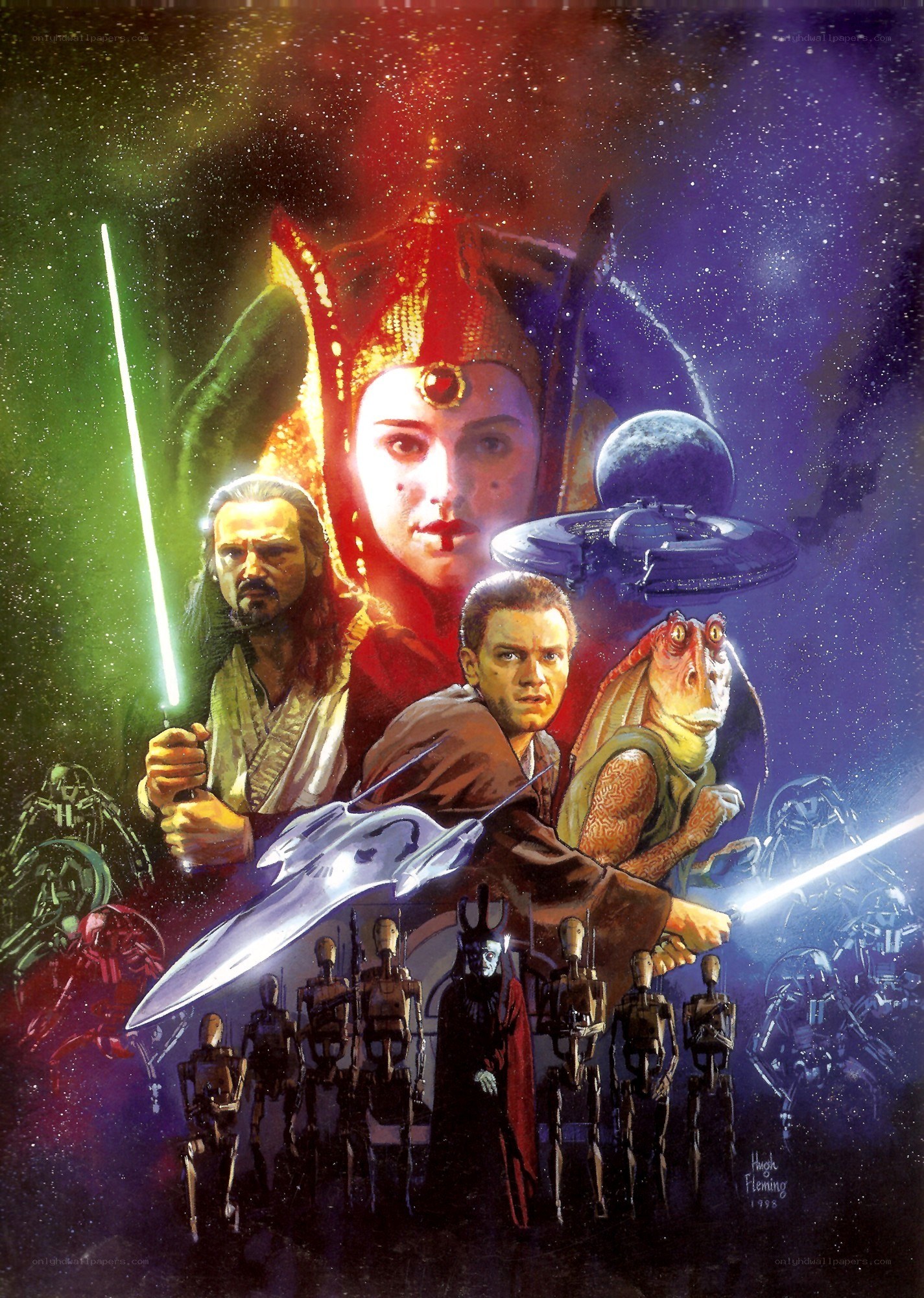 Star Wars Episode I poster art