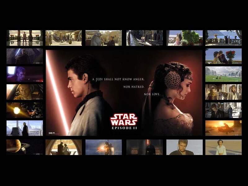 Star Wars Episode II collage