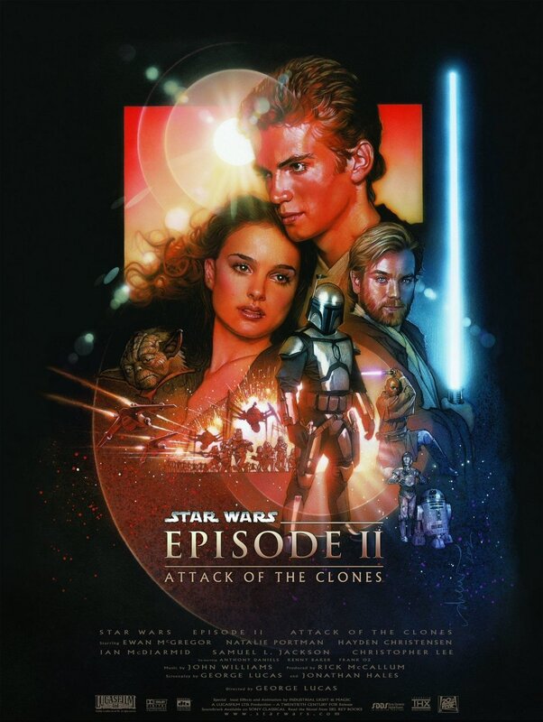 Star Wars Episode II poster