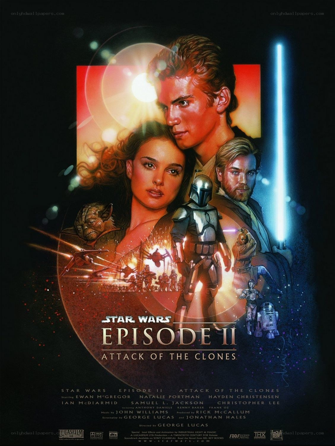 Star Wars Episode II poster