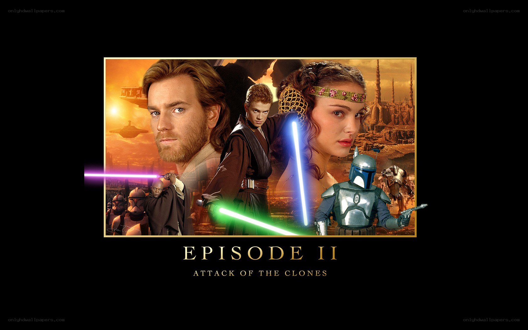 Star Wars Episode II poster