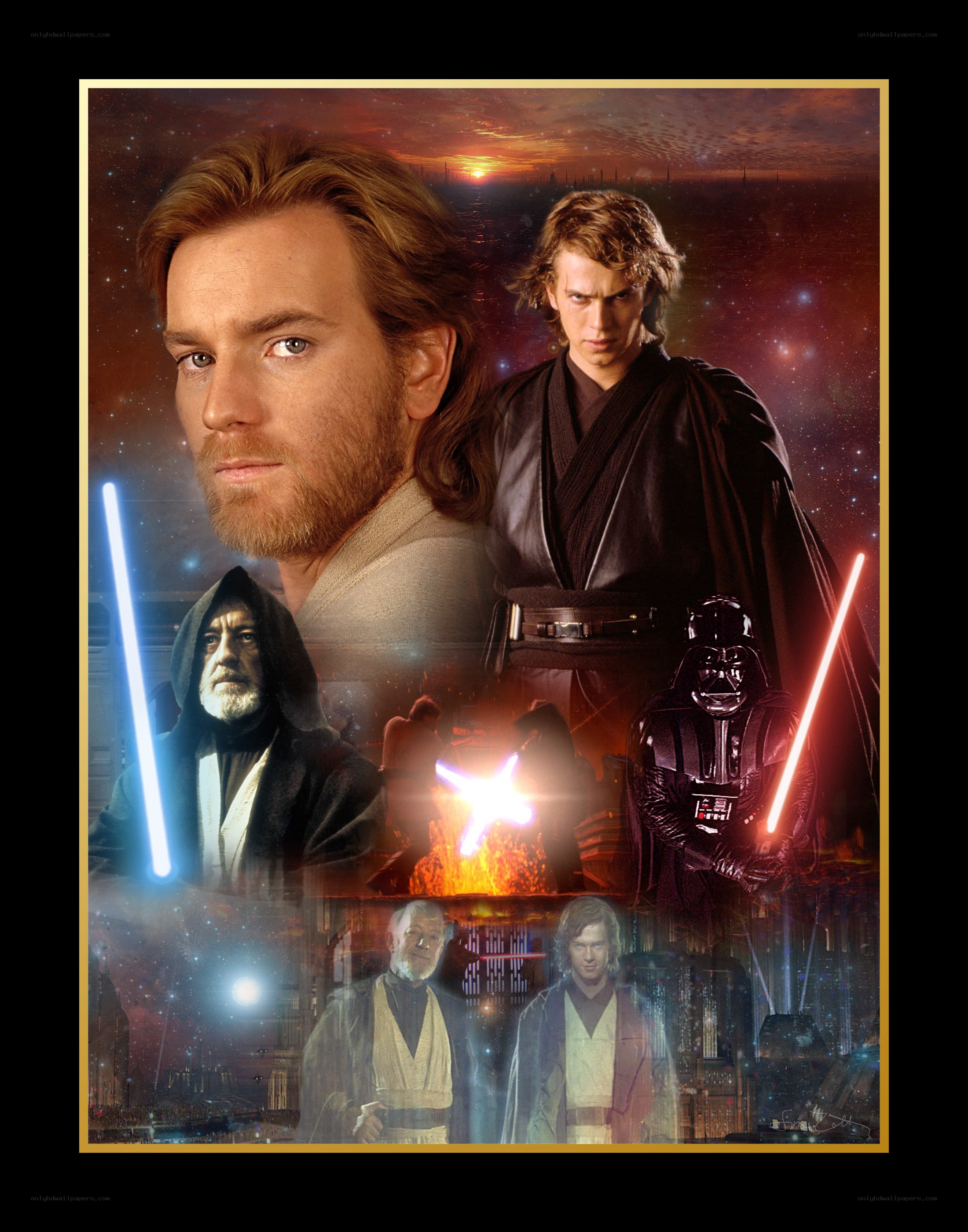 Star Wars Episode III collage