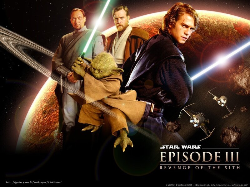 Star Wars Episode III poster