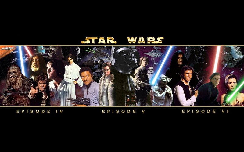 Star Wars Episode IV-VI collage