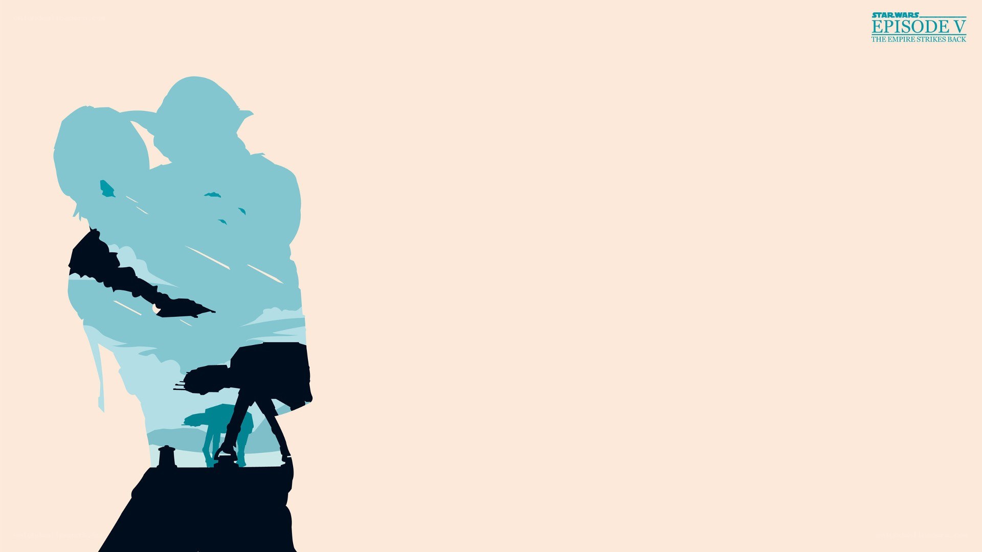 Star Wars Episode V silhouette